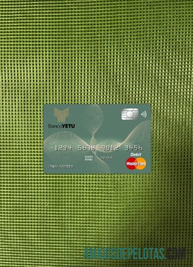 Angola Banco Yetu Banco Master Card Photolook Frente exemplo
